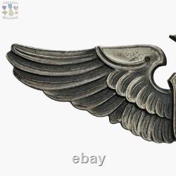 Sterling Wwii 1940's U. S. Army Air Corps Senior Pilot Wings 3 Size #308