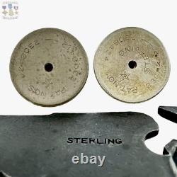 Sterling Wwii 1940's U. S. Army Air Corps Senior Pilot Wings 3 Size #308
