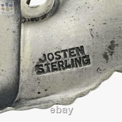 Sterling Wwii Army Air Corps Command Pilot Wings Badge 3 Size Josten #214