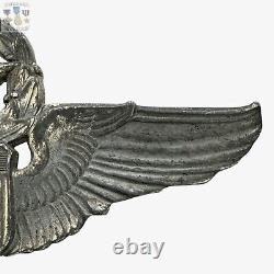 Sterling Wwii Army Air Corps Command Pilot Wings Badge 3 Size Josten #218