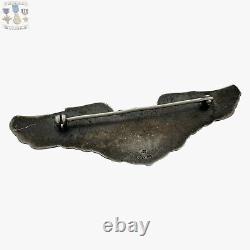 Sterling Wwii Army Air Forces Service Pilot Wings L. G. Balfour 3-1/8 Size #110