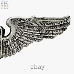 Sterling Wwii Service Pilot Wings Us Army Air Forces 3-1/16 Size #99