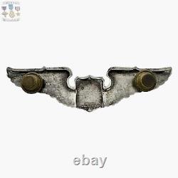 Sterling Wwii Service Pilot Wings Us Army Air Forces 3-1/16 Size #99