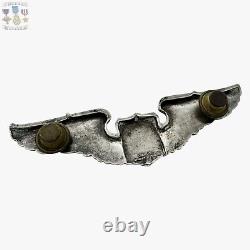 Sterling Wwii Service Pilot Wings Us Army Air Forces 3-1/16 Size #99