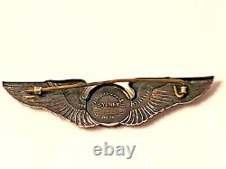 Sterling Wwii Sydney Australia U. S. Army Air Corps Aircrew Pilot Wings