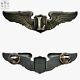 Sterling Wwii U. S. Army Air Corps Liaison Pilot Wings Badge 3 Size Ww2 #133