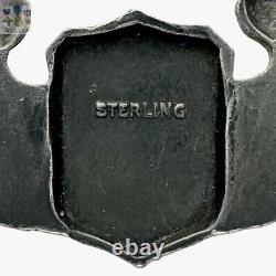 Sterling Wwii U. S. Army Air Corps Liaison Pilot Wings Badge 3 Size Ww2 #133
