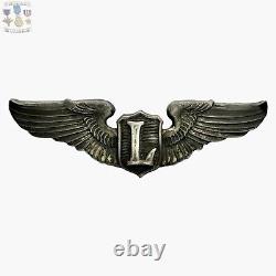 Sterling Wwii U. S. Army Air Corps Liaison Pilot Wings Badge 3 Size Ww2 #133