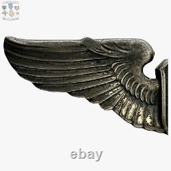 Sterling Wwii U. S. Army Air Corps Liaison Pilot Wings Badge 3 Size Ww2 #133