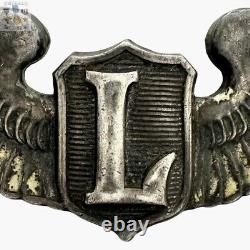 Sterling Wwii U. S. Army Air Corps Liaison Pilot Wings Badge 3 Size Ww2 #133