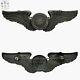 Sterling Wwii U. S. Army Air Corps Observer Wings Badge 3-1/8 Size 18g. Ww2 #138