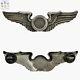 Sterling Wwii U. S. Army Air Corps Observer Wings Badge 3-1/8 Size Ww2 #131