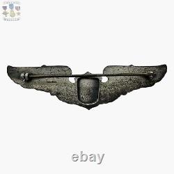 Sterling Wwii Us Army Air Forces Liaison Pilot Wings Badge 3 Size 26 Grams #105
