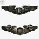 Sterling Wwii Us Army Air Forces Liaison Pilot Wings Badge 3 Size Lgb #97
