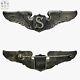 Sterling Wwii Us Army Air Forces Service Pilot Wings Robbins 2-15/16 Size #96