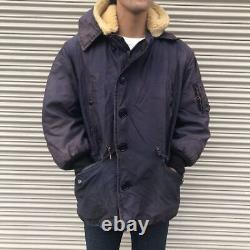 Super Rare 40S Us Army Air Corps Real A-67 Wwii Vintage Force Blue Flight Jacket