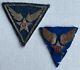 TWO WWII VINTAGE 12th US ARMY AIR FORCES BULLION PATCHES (LOT 31)