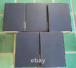 The Army Air Forces in World War II volumes 1 2 3 4 5 1953 ex-library hardcover