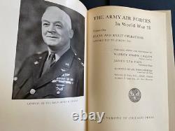 The Army Air Forces in World War II volumes 1 2 3 4 5 1953 ex-library hardcover