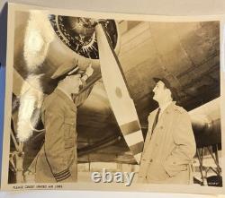 Tom Harmon Michigan Heisman Winner Original Press Photo 8x10 WWII Army Air Force