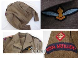 Totally Genuine WWII British Army Air Observation Pilots Battledress