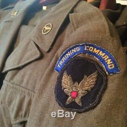 Transitional Wwii Army Air Corps 5th Air Force Ike Jacket Rare