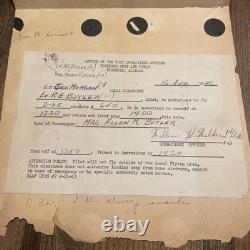 Tuskegee Army Air Field Alabama WWII William Walker 1946 September Physique Vtg
