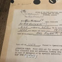 Tuskegee Army Air Field Alabama WWII William Walker 1946 September Physique Vtg