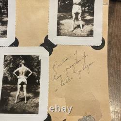 Tuskegee Army Air Field Alabama WWII William Walker 1946 September Physique Vtg