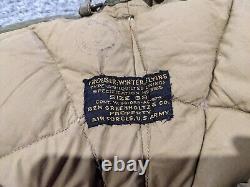 USAF WW2 Trousers 38 Winter Flying A-8 Quilted Lining US Army Air Force WWII
