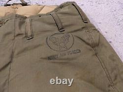 USAF WW2 Trousers 38 Winter Flying A-8 Quilted Lining US Army Air Force WWII