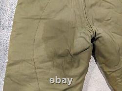 USAF WW2 Trousers 38 Winter Flying A-8 Quilted Lining US Army Air Force WWII
