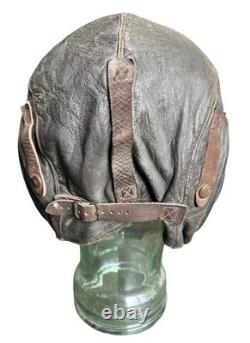 USGI WWII ARMY AIR FORCES TYPE A-11 FLYING HELMET- EXTRA LARGE Spec. 3189