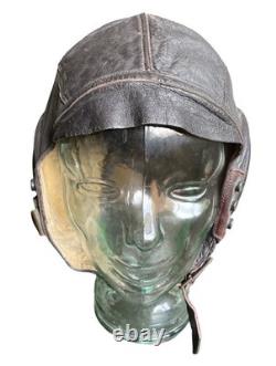 USGI WWII ARMY AIR FORCES TYPE A-11 FLYING HELMET- EXTRA LARGE Spec. 3189