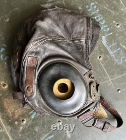 USGI WWII ARMY AIR FORCES TYPE A-11 FLYING HELMET- EXTRA LARGE Spec. 3189