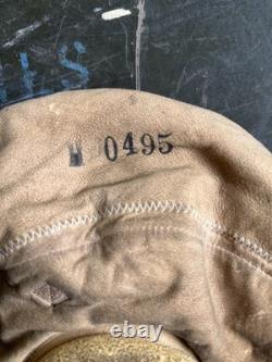 USGI WWII ARMY AIR FORCES TYPE A-11 FLYING HELMET- EXTRA LARGE Spec. 3189