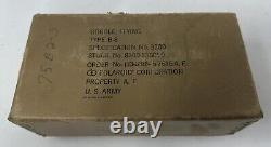 US ARMY AIR FORCES TYPE B-8 FLYING GOGGLES- BOXED With Extra Lenses