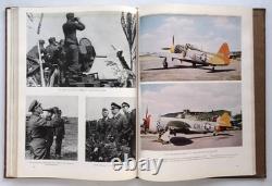 US ARMY AIR FORCE 358th FIGHTER GROUP 1945 WW II HISTORY BOOK ORANGE TAILS