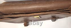 US Army Air Corps Aircraft Inspectors Kit Leather WWII-Cold War Era Presto Lock