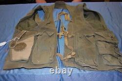 US Army Air Corps Survival C-1 Pilots Vest with Holster