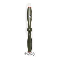 US Army Air Corps WWII Replica Wooden Propeller Authentic Aviation Decor