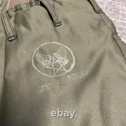 US Army Air Force Eddie Bauer Type A-8 Down Flight Pants with Suspenders Size 40