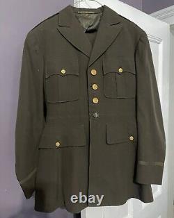 US Army Air Force Officer Officer DDay Normandy WW2 Original WWII Jacket