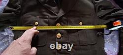 US Army Air Force Officer Officer DDay Normandy WW2 Original WWII Jacket