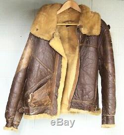 US Army Air Force Shearling WWII FLIGHT JACKET BOMBER 40R