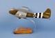 US Army Air Force Waco CG-4 Hadrian Glider D-Day Desk Display WWII PS 1/48 Model