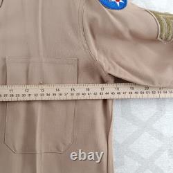 US Army Air Forces Officers Uniform Early AAF Patched Original World War 2