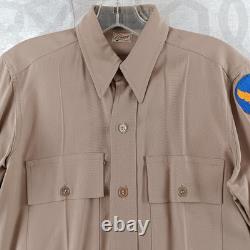 US Army Air Forces Officers Uniform Early AAF Patched Original World War 2