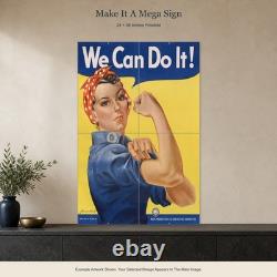 US Army Air Forces WWII Propaganda Poster Aluminum Sign