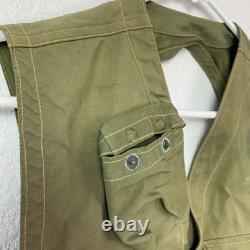 US Army Air Forces WWII Type C-1 Emergency Sustenance Vest with Holster Green
